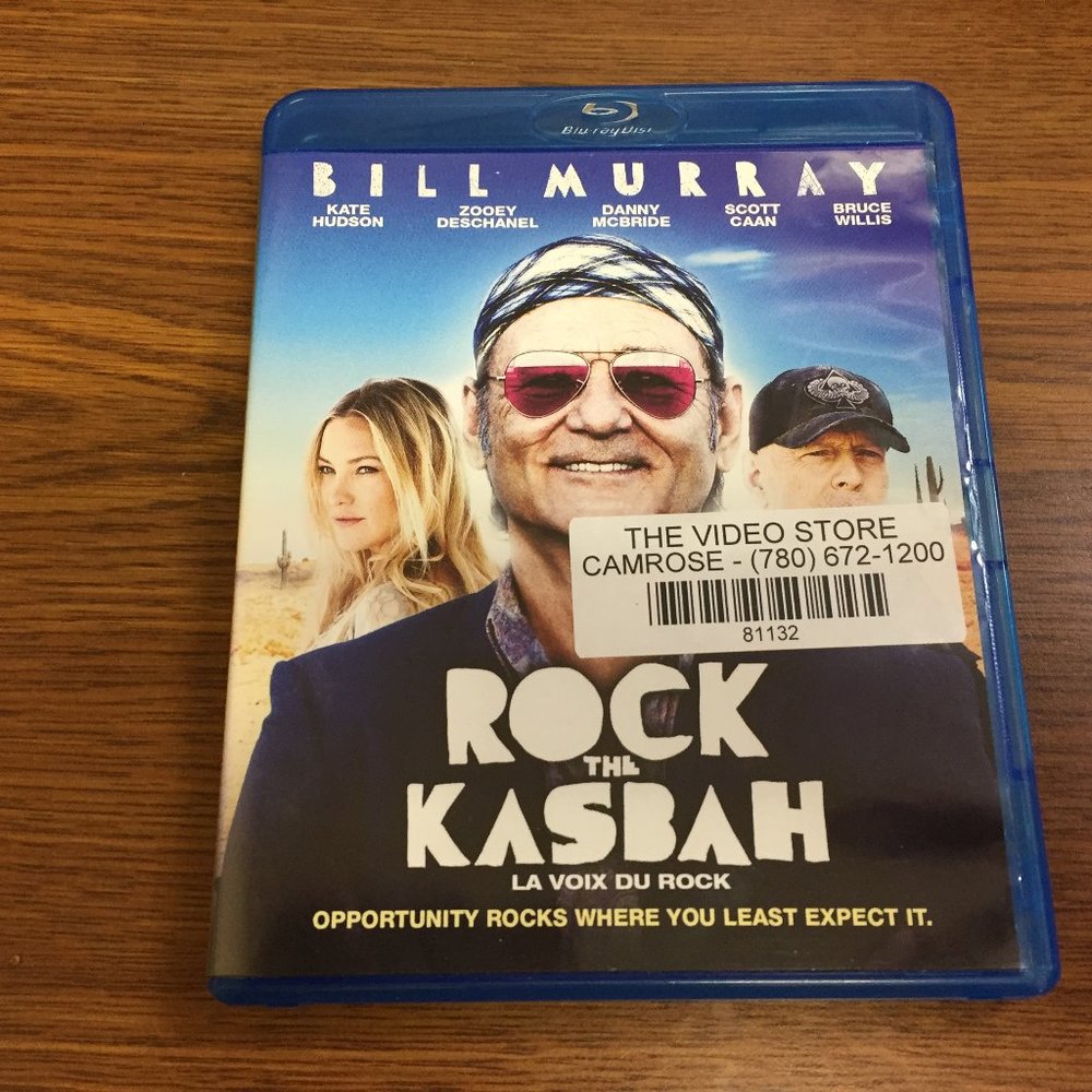 Rock The Kasbah Blu ray